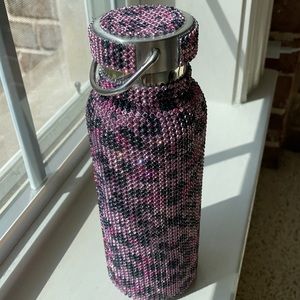 TOMO Bling Water bottle in colorful leopard NWT